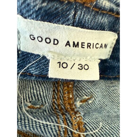 Good American good legs crop mini boot 30 in indigo - Picture 12 of 14